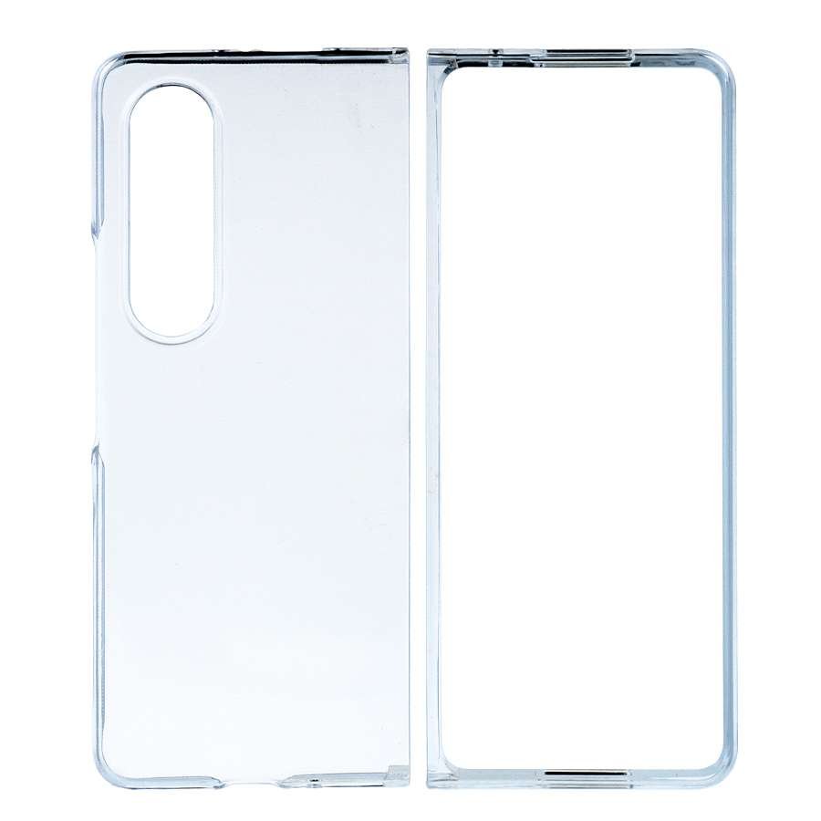 Coque en Silicone Transparent pour Samsung Galaxy Z Fold 4