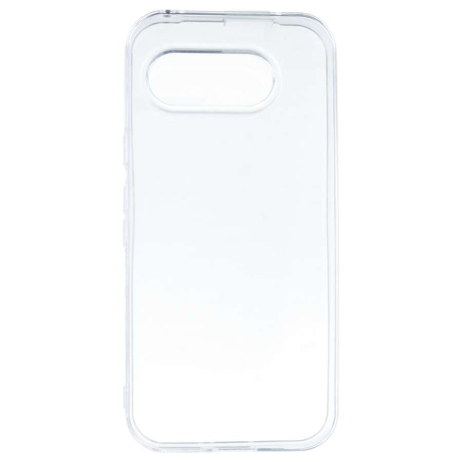 Coque en silicone transparente pour Google Pixel 9A