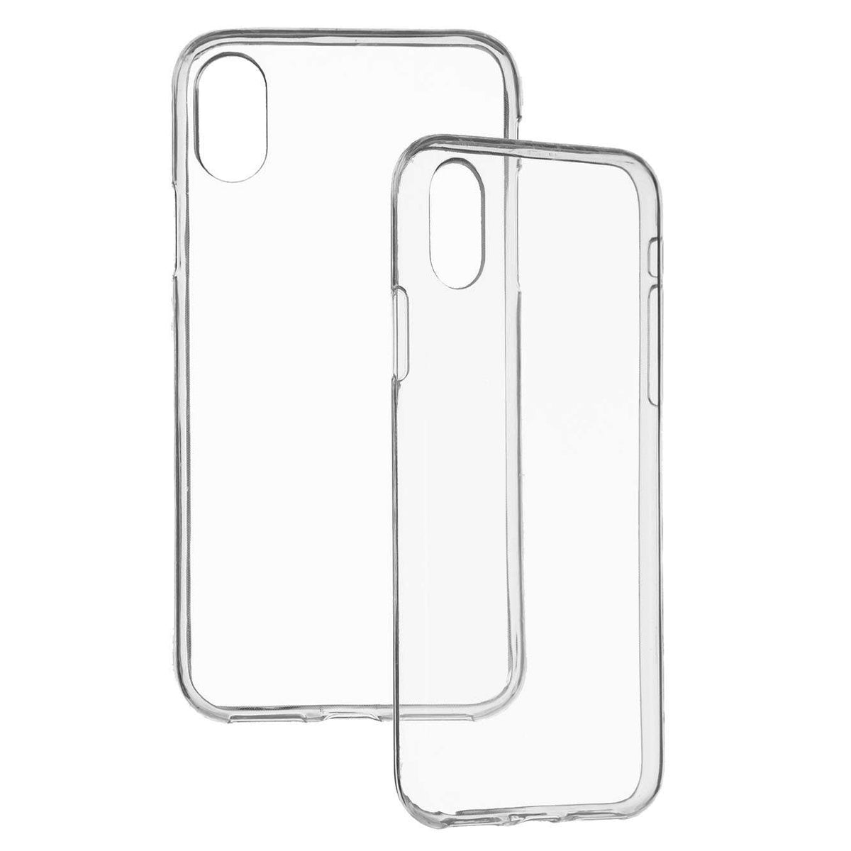 Coque en silicone transparente pour iPhone X