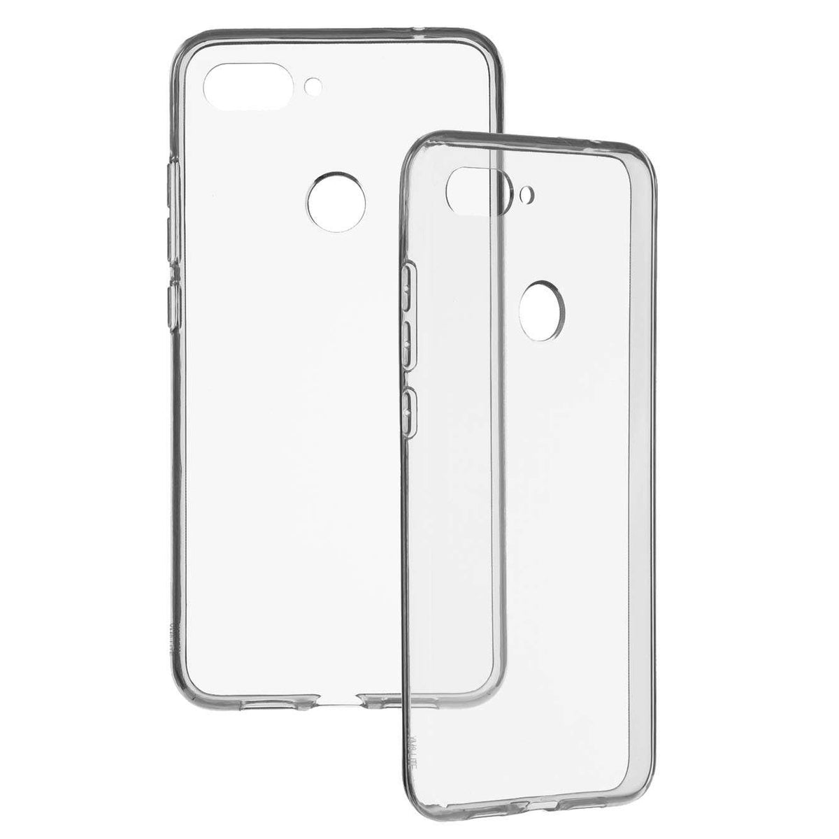 Coque en silicone transparente pour Xiaomi Mi 8 Lite