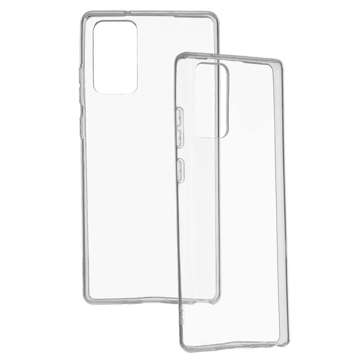 Coque en silicone transparente pour Samsung Galaxy Note20