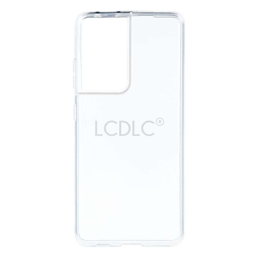 Coque en silicone transparente pour Samsung Galaxy S21 Ultra