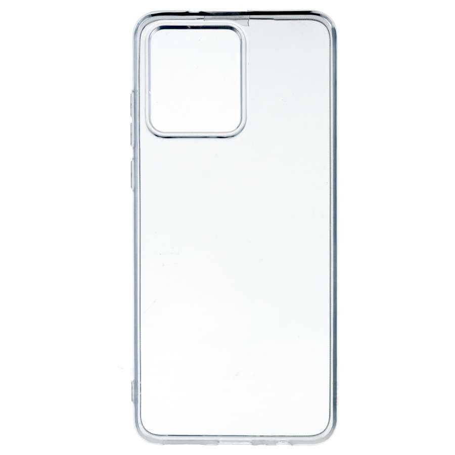 Coque en silicone transparent pour Motorola Moto G84 5G