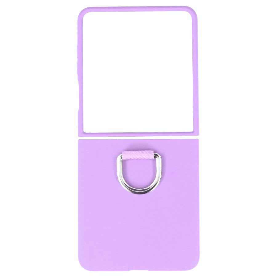 Coque Ultra Douce avec Anneau pour Samsung Galaxy Z Flip 7