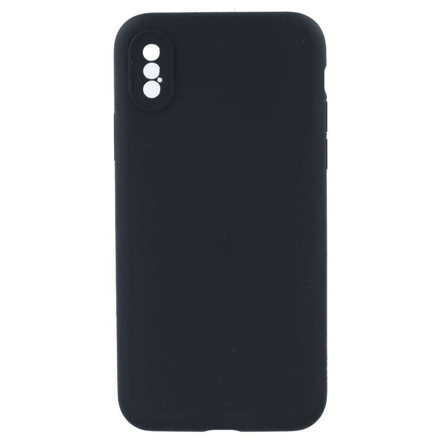 Coque ultra-douce avec cache-caméra pour iPhone X