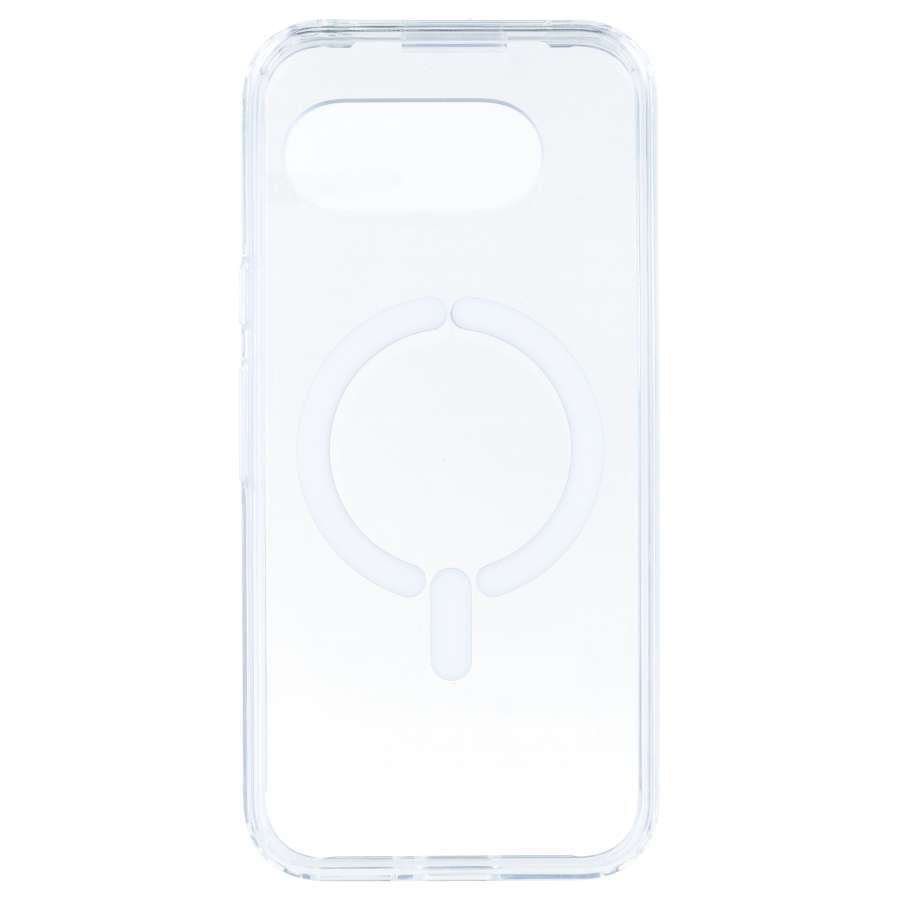 Coque transparente logo compatible Magsafe pour Google Pixel 9A