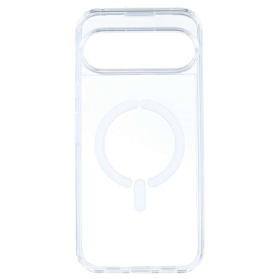 Coque transparente compatible MagSafe avec logo pour Google Pixel 10 Pro XL