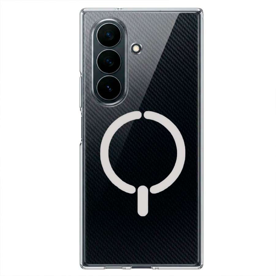 Coque transparente compatible MagSafe pour Samsung Galaxy Z TriFold
