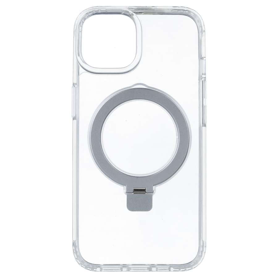 Coque transparente compatible MagSafe Ring pour iPhone 13