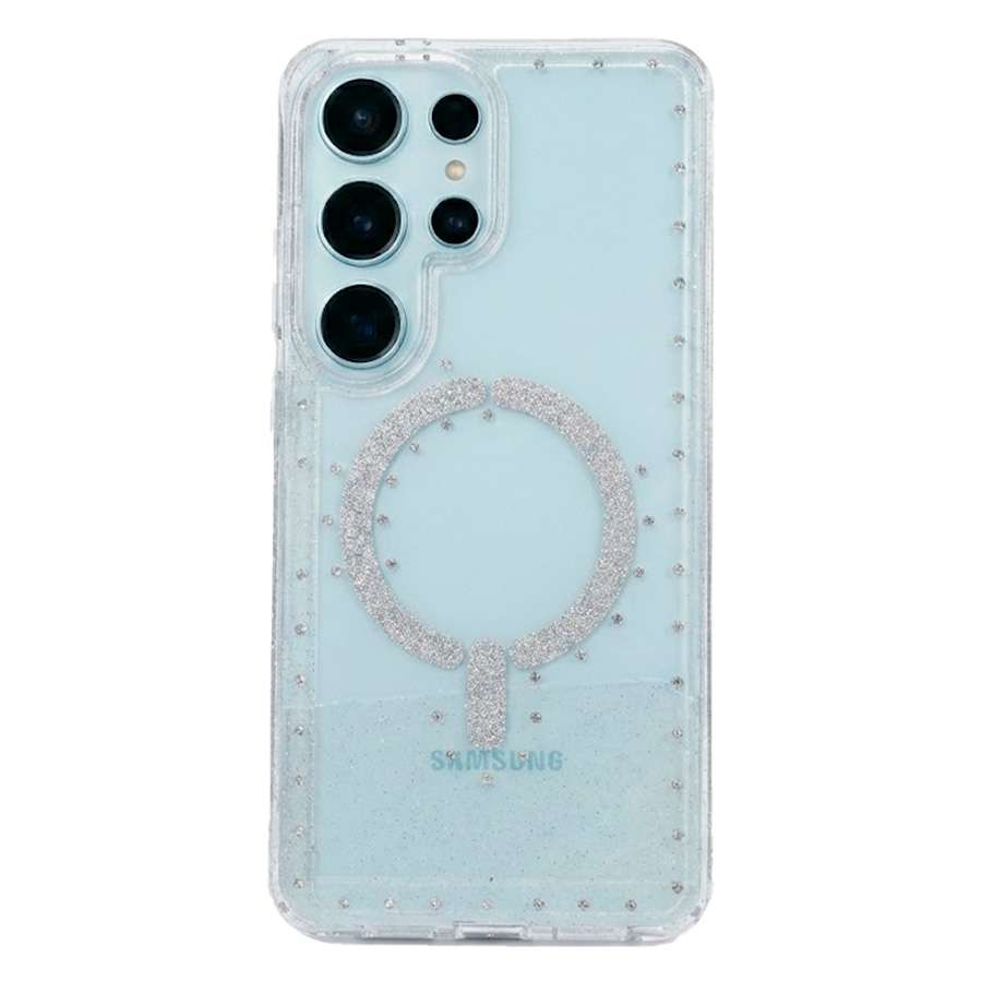 Coque Paillettes Brillantes Compatible MagSafe pour Samsung Galaxy S26 Ultra