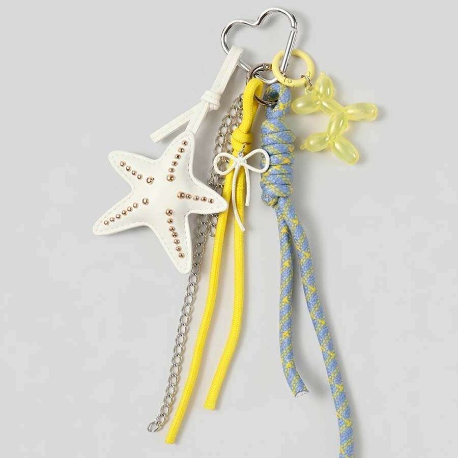 Charm Pendentif Étoile de Mer — Porte-clés Décoratif