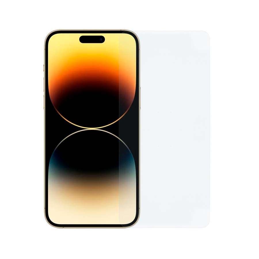 Verre trempé transparent pour iPhone 15 Pro