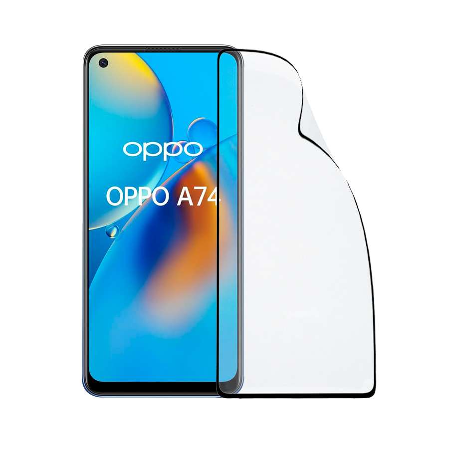 Verre trempé intégral incassable pour Oppo Reno8 Lite 5G