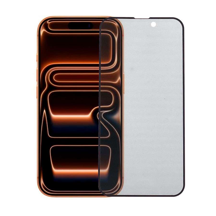 Verre trempé intégral anti-espion pour iPhone 17 Pro Max