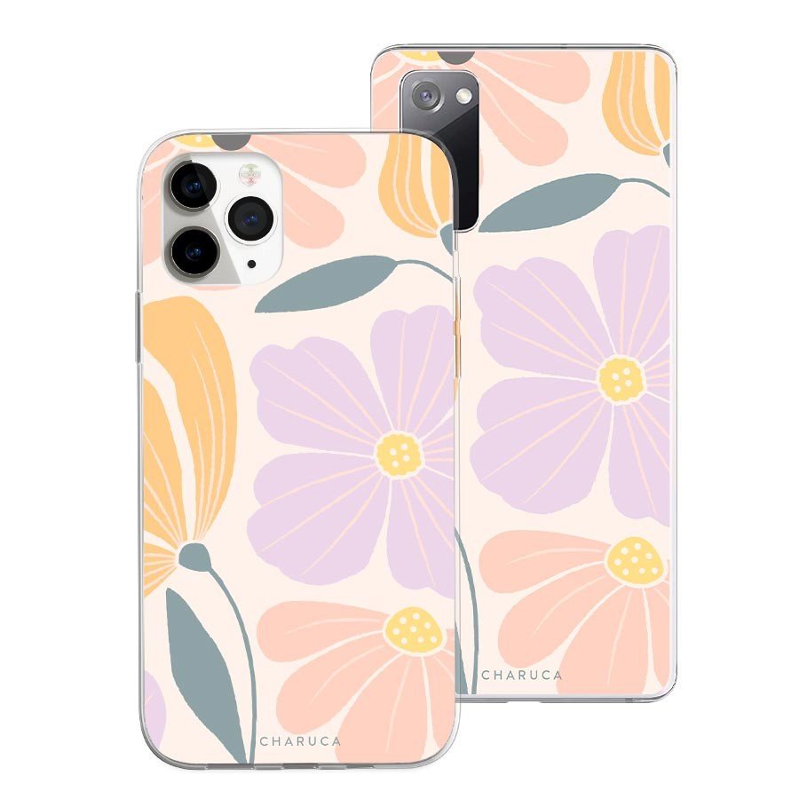 Coque Officielle Charuca - Fleurs Colorées