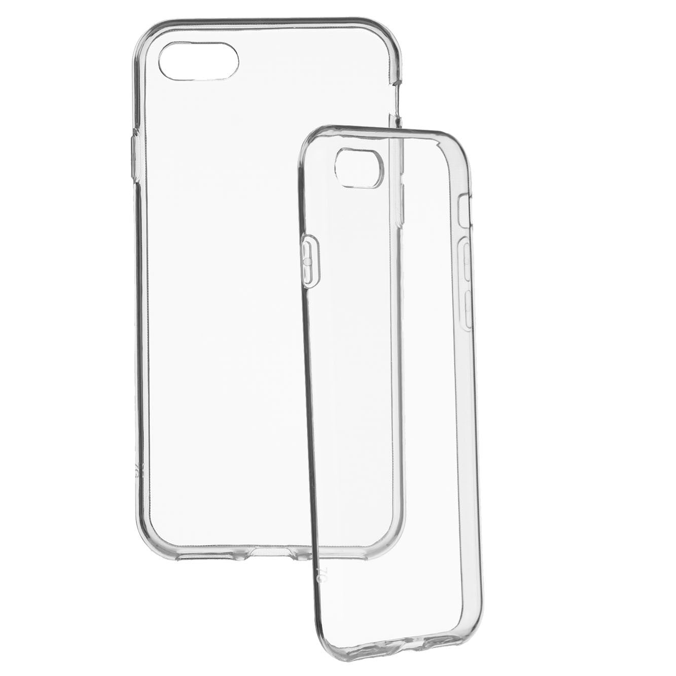 Coque en silicone transparente pour iPhone SE 2022