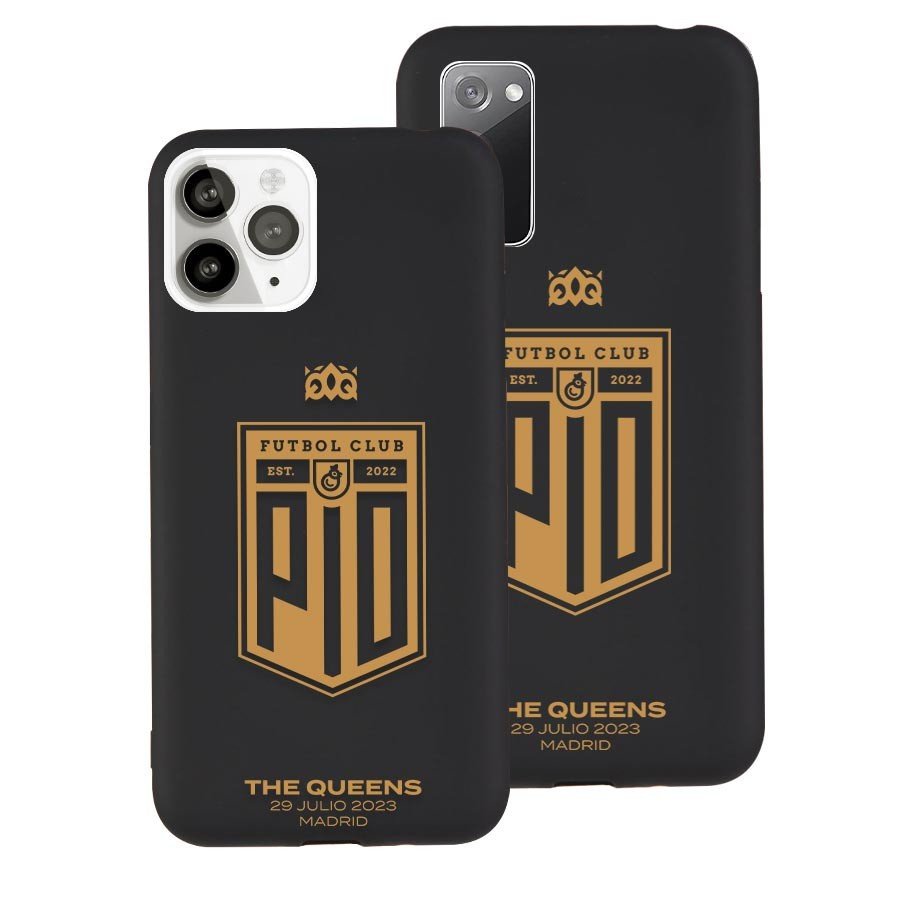 Coque Officielle Vainqueur Queens League - Pio Fond Noir