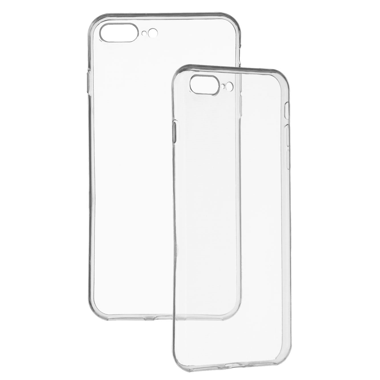 Coque en silicone transparente pour iPhone 7 Plus