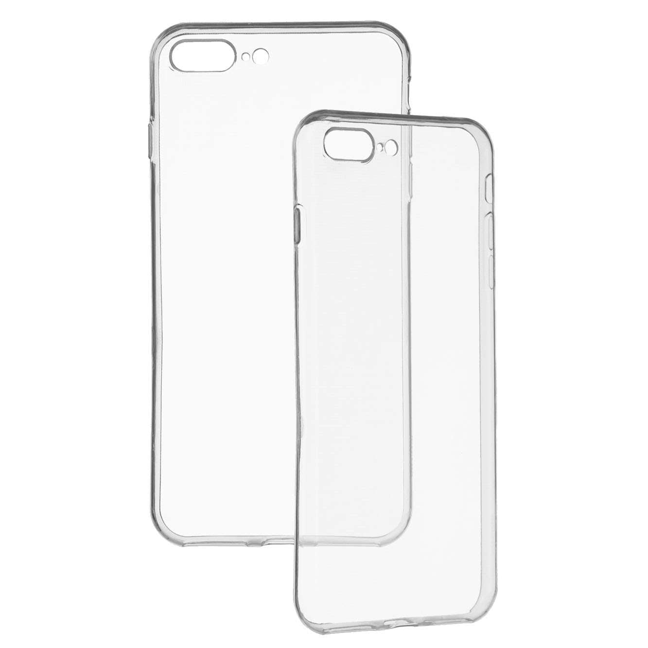 Coque en silicone transparente pour iPhone 7 Plus