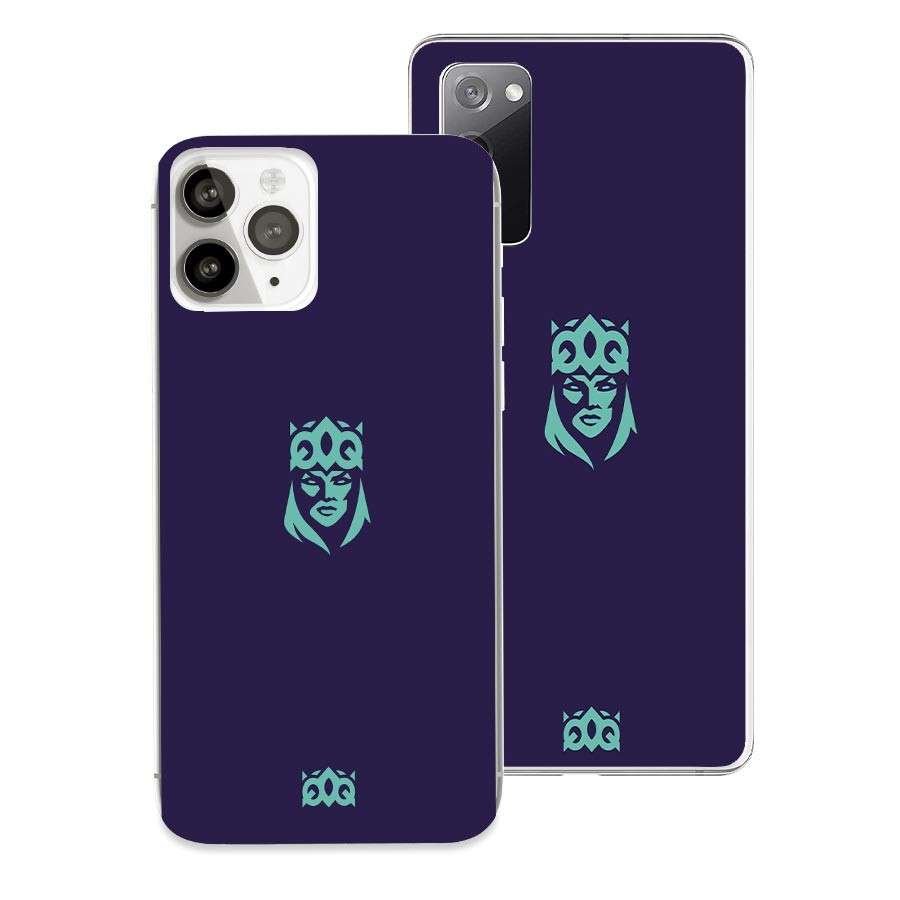 Coque Officielle Queens League - Fond Bleu
