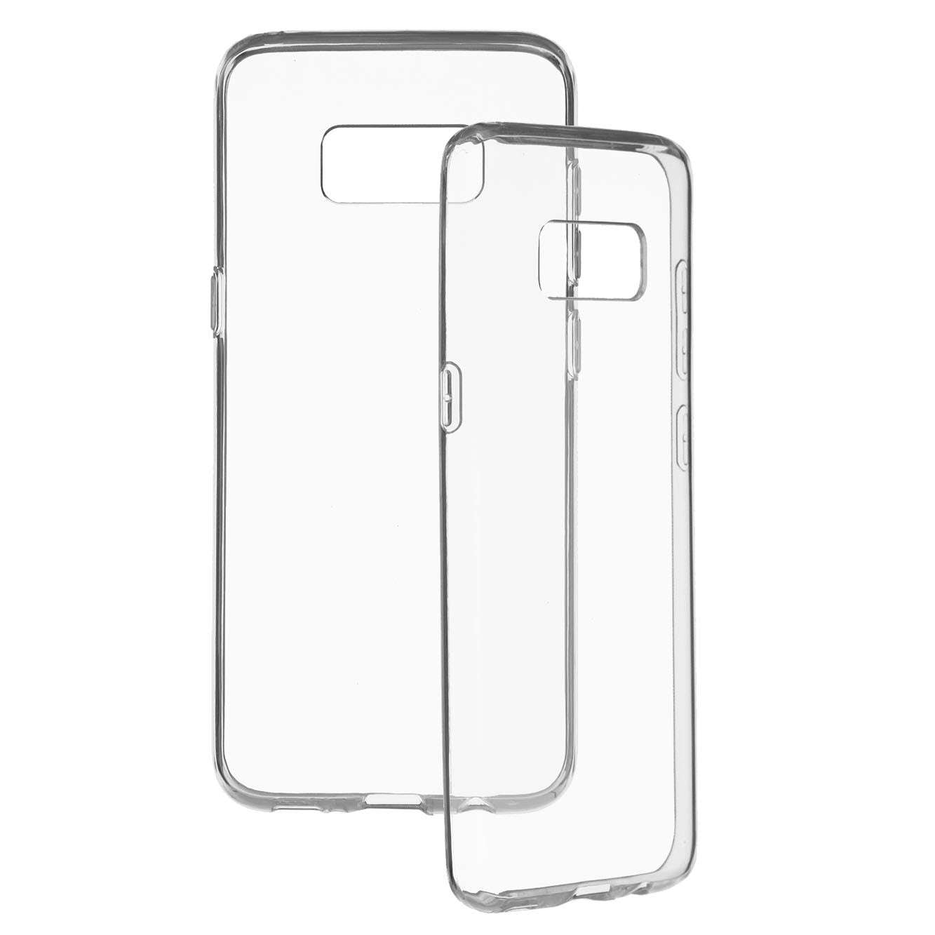 Coque en Silicone Transparent pour Samsung Galaxy S8 Plus