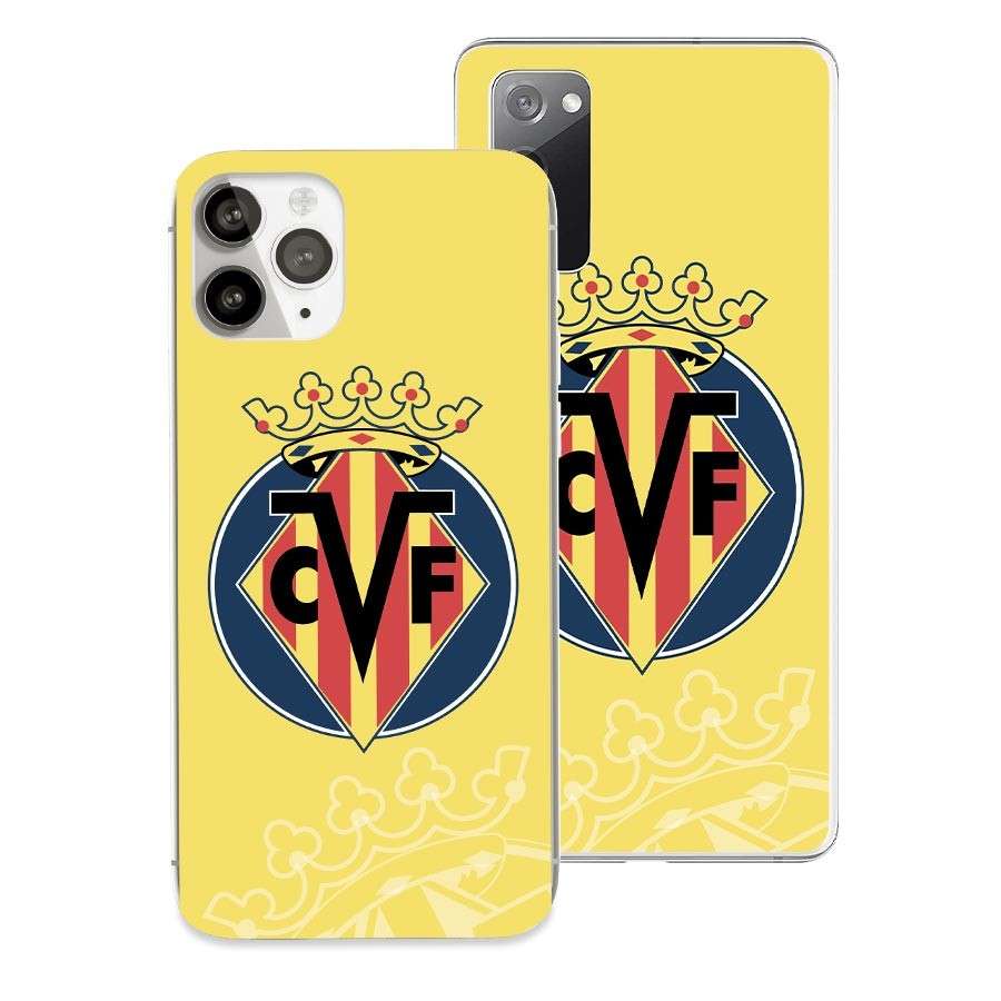 Coque Football Logo Central - Licence Officielle Villarreal CF