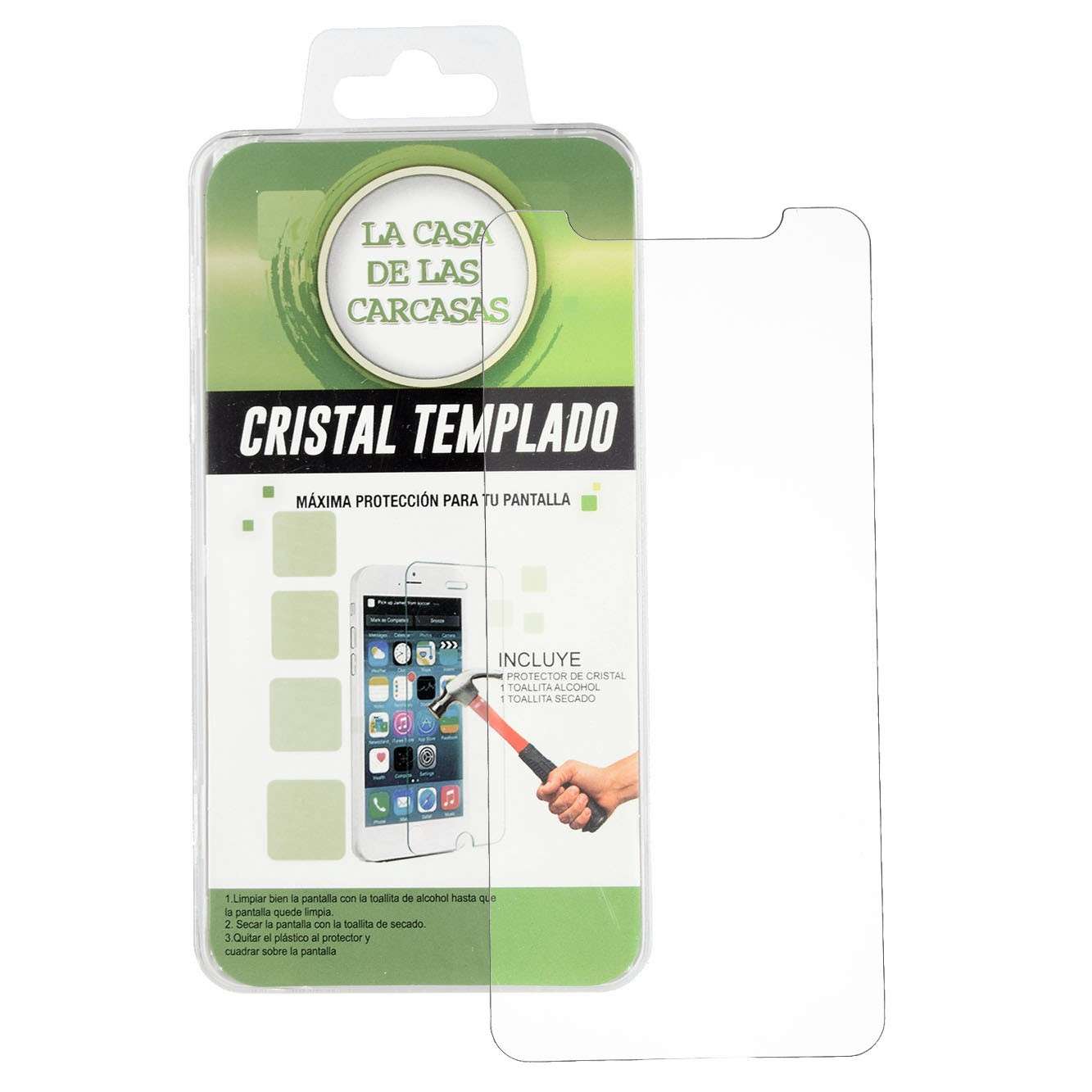 Verre Trempé Transparent pour iPhone X