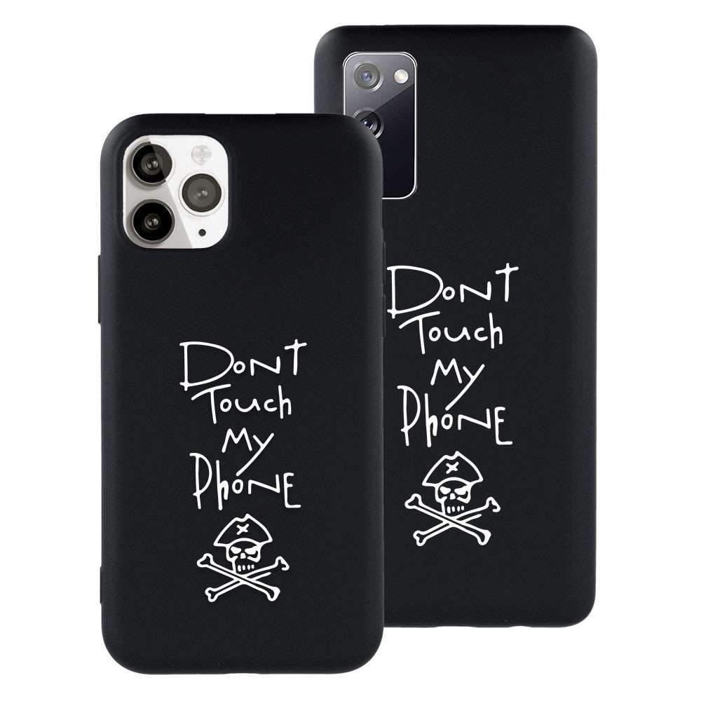 Housse Ultra Douce Motif Imprimé Don't Touch my Phone