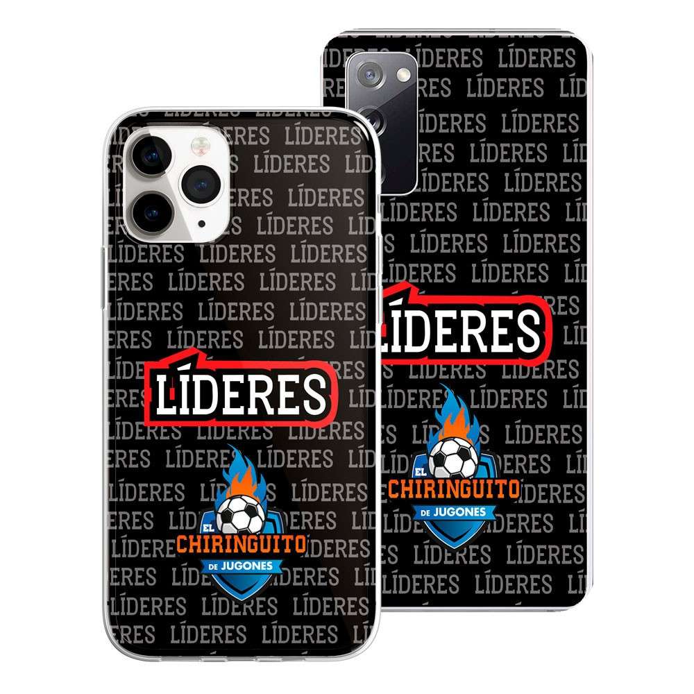 Coque Officielle El Chiringuito De Jugones - Leaders Lettres Grises