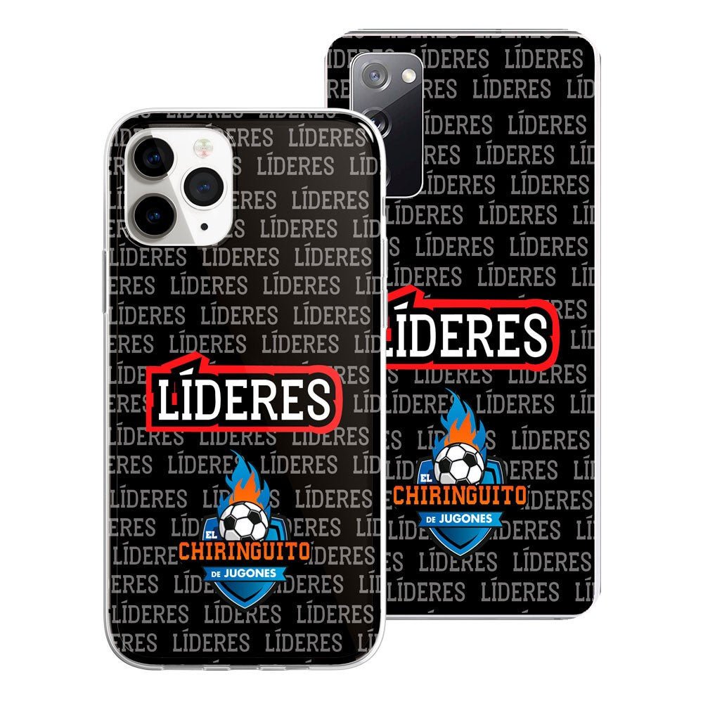 Coque Officielle El Chiringuito De Jugones - Leaders Lettres Grises