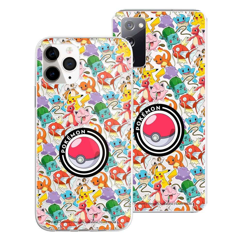 Coque Officielle Pokémon - Motif autocollants Poké Ball