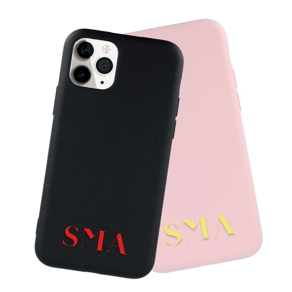 Coque Ultra Douce Initiale Horizontale - Édition Limitée