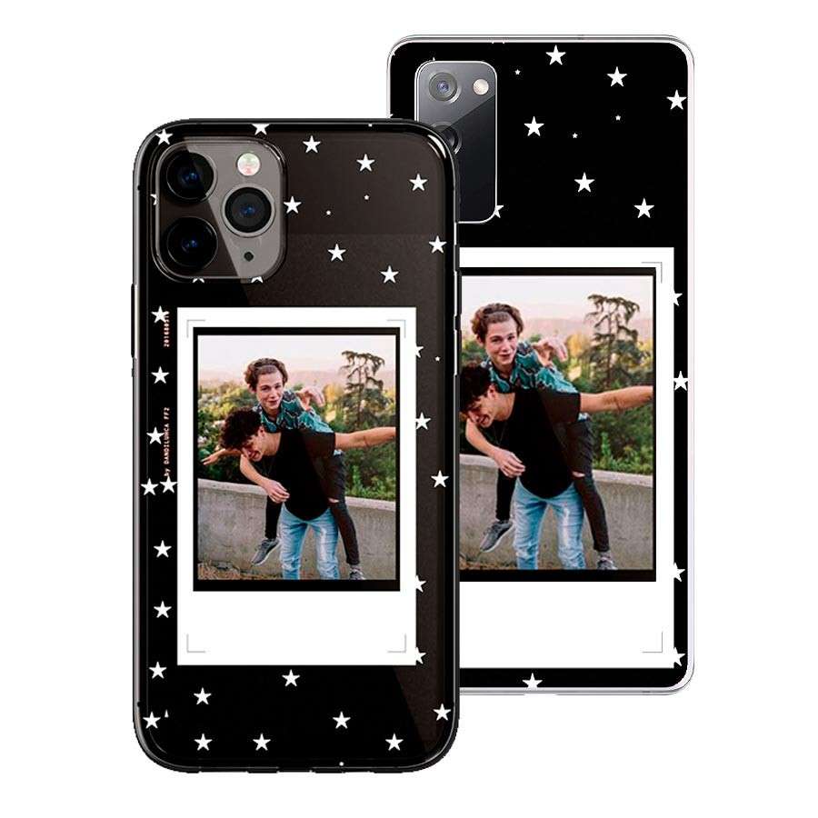 Coque personnalisée - Kodak avec fond étoilé