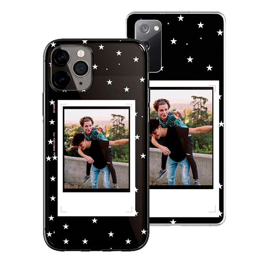 Coque personnalisée - Kodak avec fond étoilé