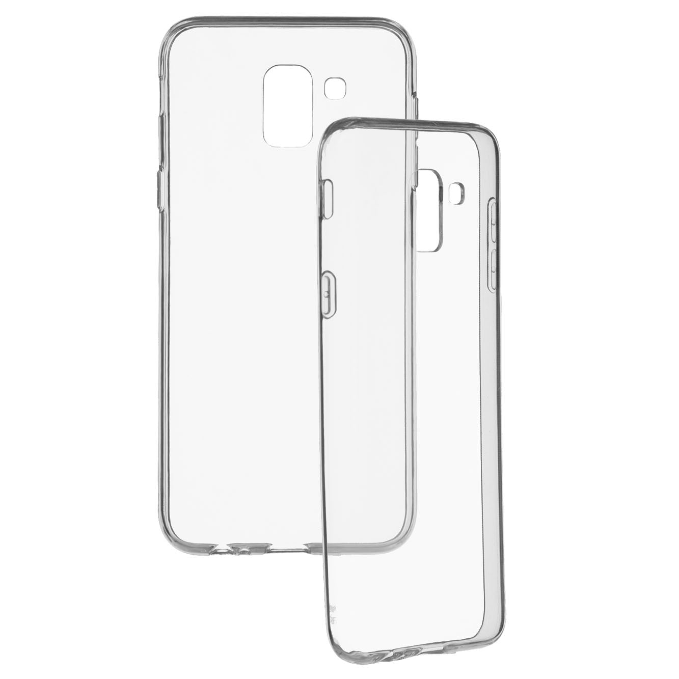 Coque en silicone transparente pour Samsung Galaxy J6 2018