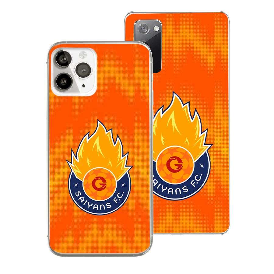 Housse Officielle Kings League - Saiyans Fond Orange