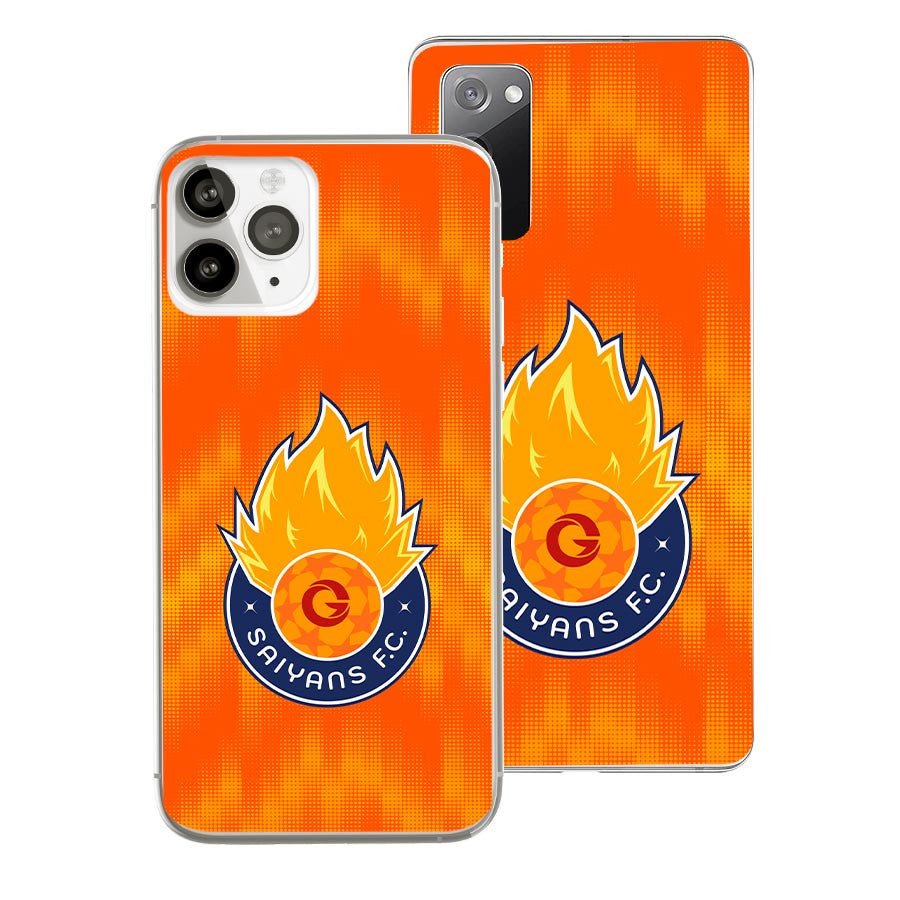 Housse Officielle Kings League - Saiyans Fond Orange