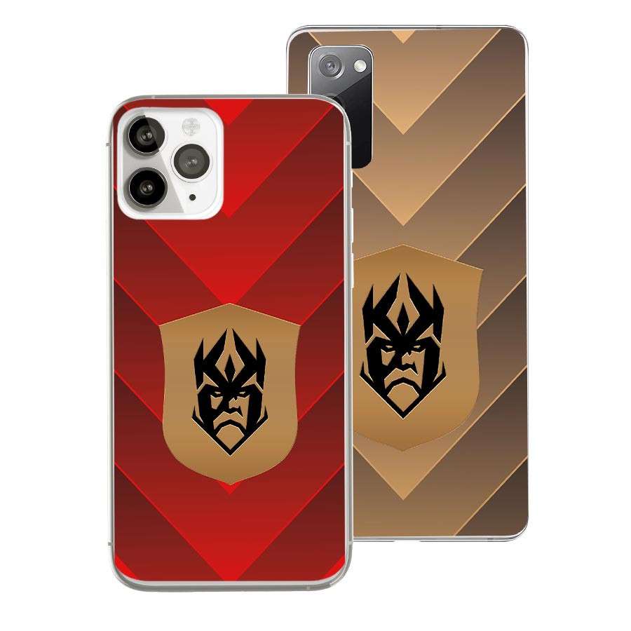 Coque officielle Kings World Cup - Fond géométrique