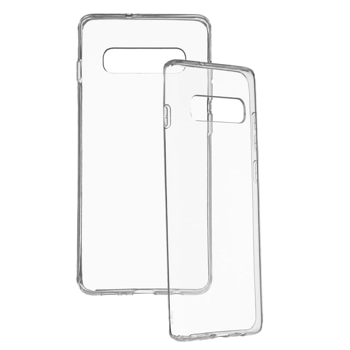 Coque en silicone transparente pour Samsung Galaxy S10