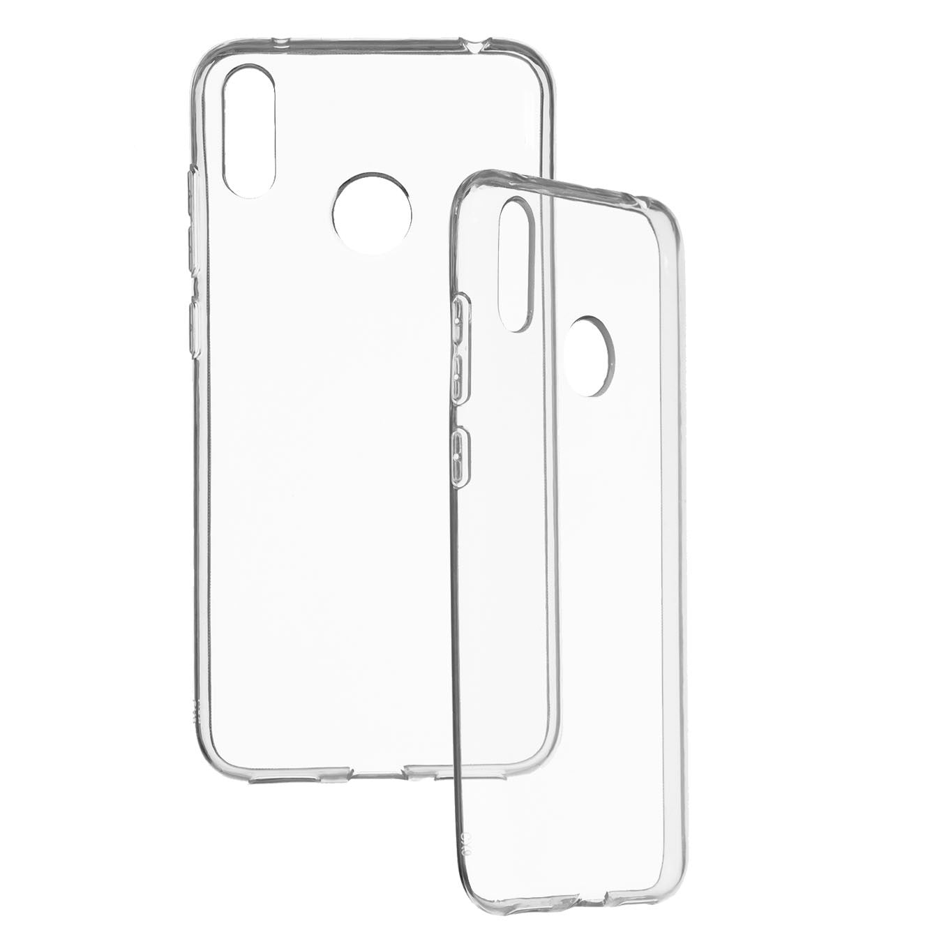 Coque en silicone transparente pour Huawei Y7 2019