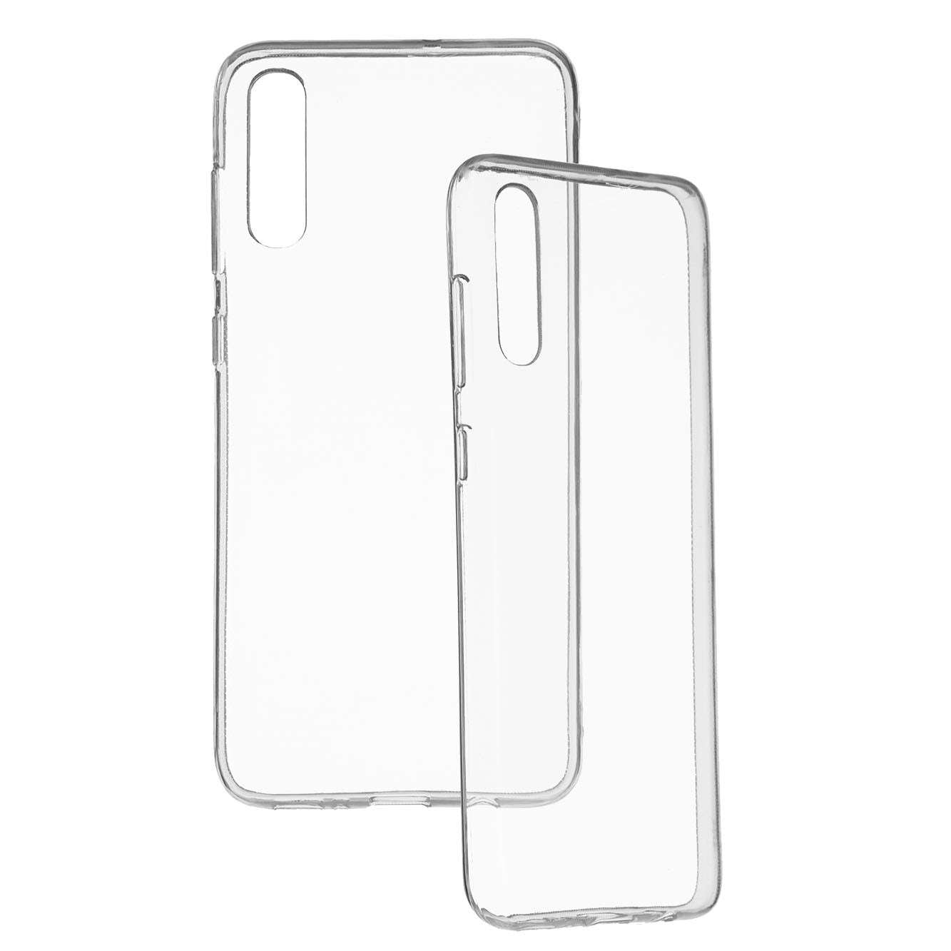 Coque en silicone transparente pour Samsung Galaxy A50