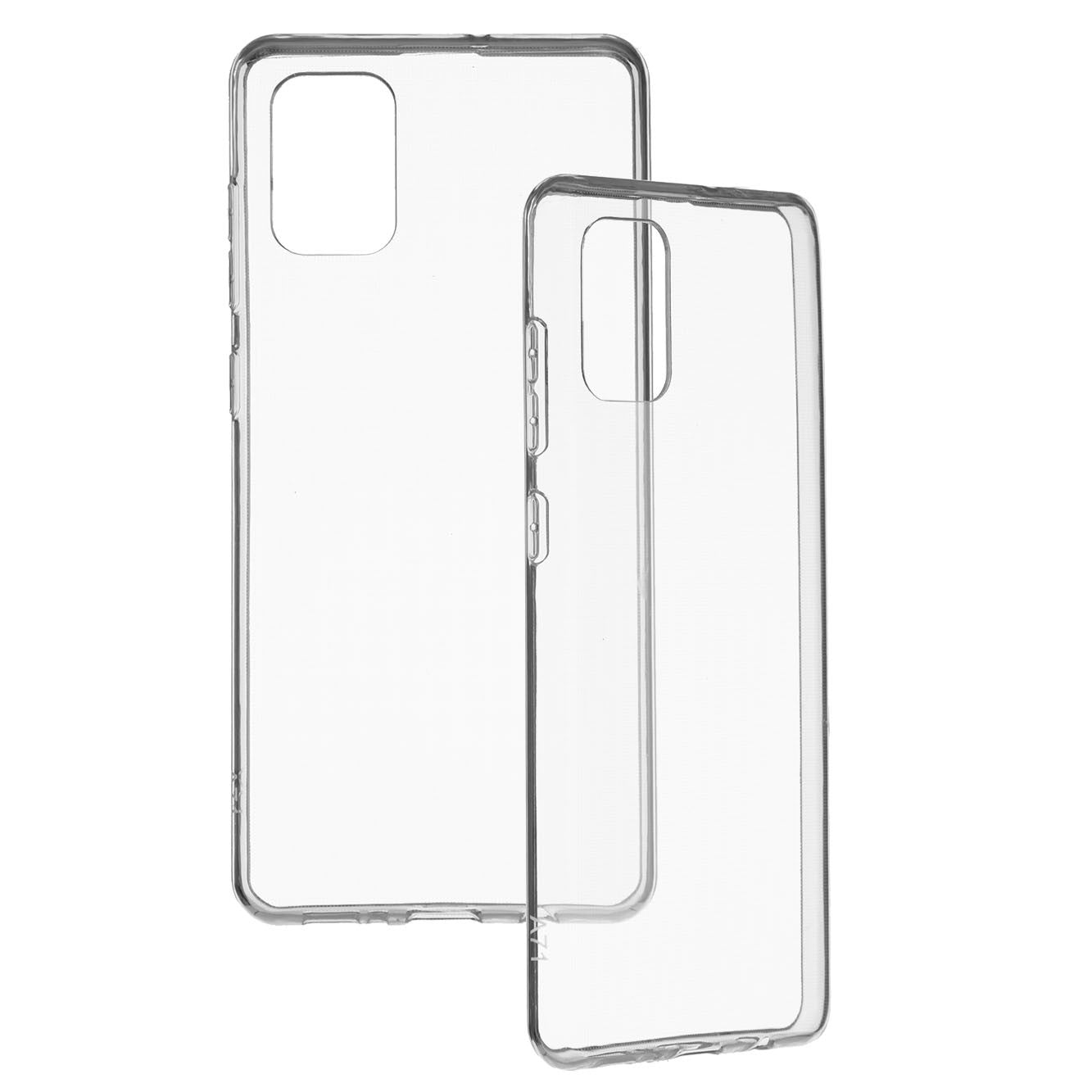 Coque en silicone transparente pour Samsung Galaxy A71