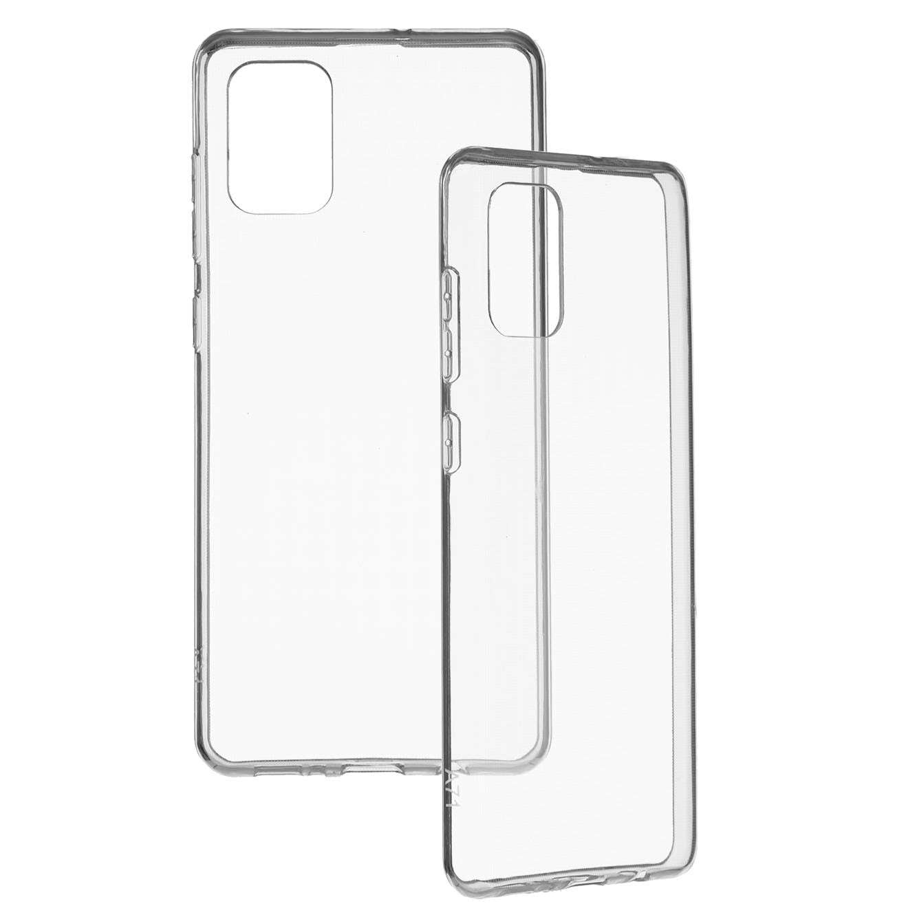 Coque en silicone transparente pour Samsung Galaxy A71