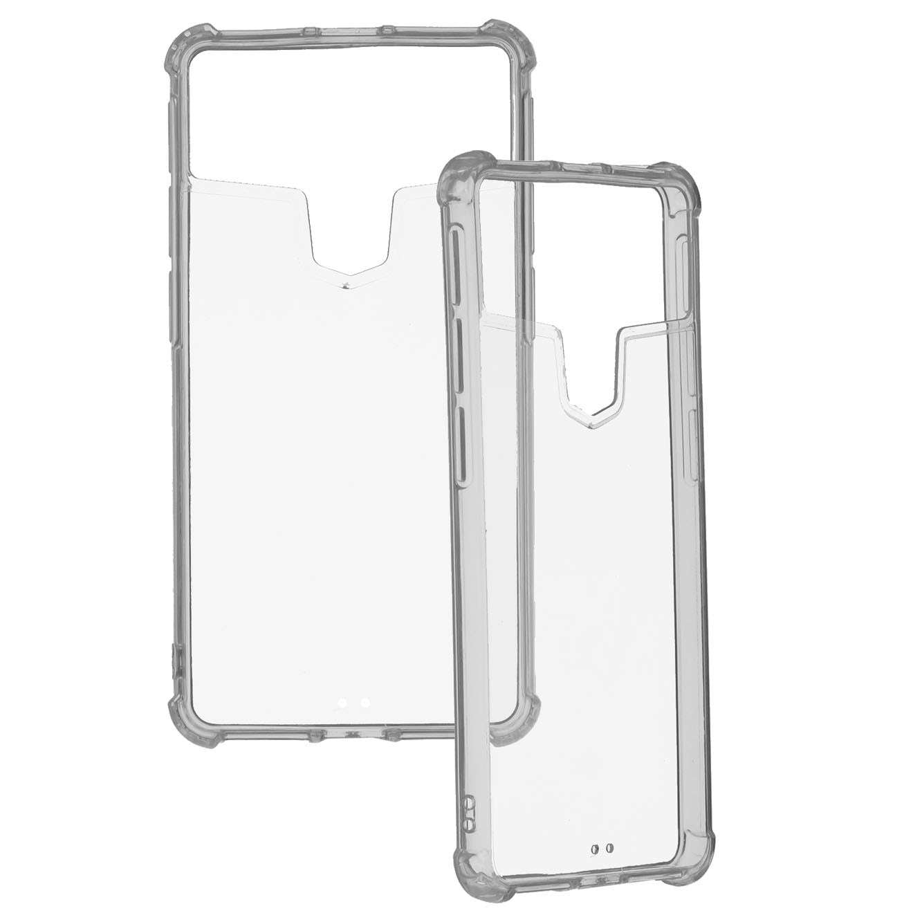 Housse universelle en silicone transparente pour smartphone universel 4,7" 5,0"