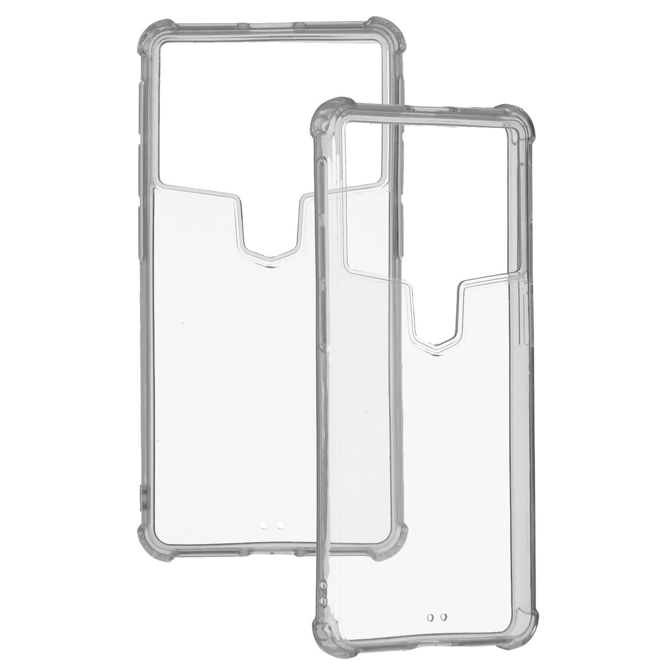 Housse Universelle en Silicone Transparent pour S. Universal 5.9' 6.3'
