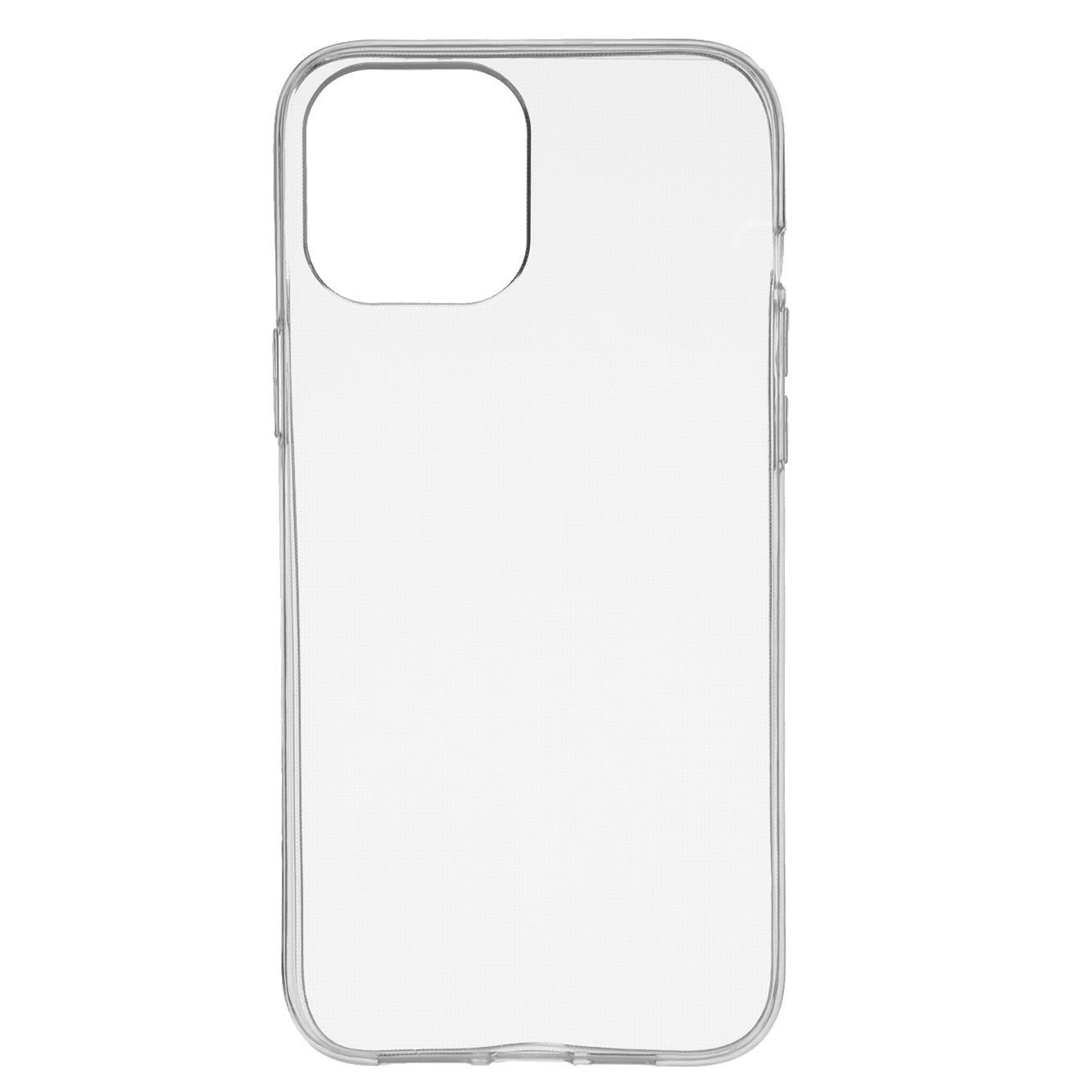 Coque en silicone transparent pour iPhone 12