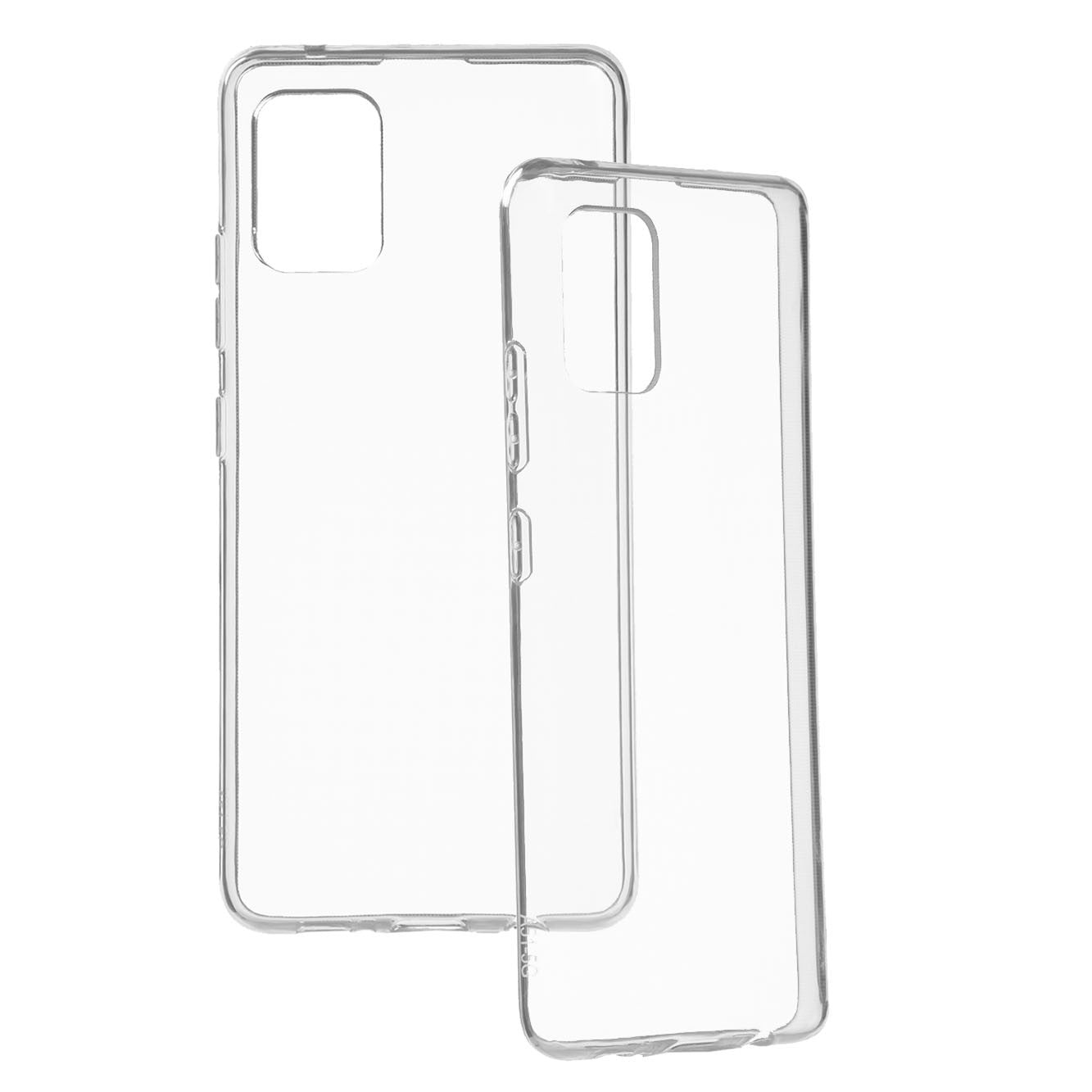 Coque transparente en silicone pour Samsung Galaxy A51 5G