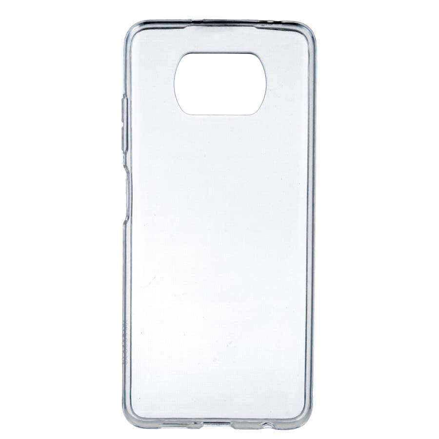 Coque en silicone transparente pour Xiaomi Poco X3