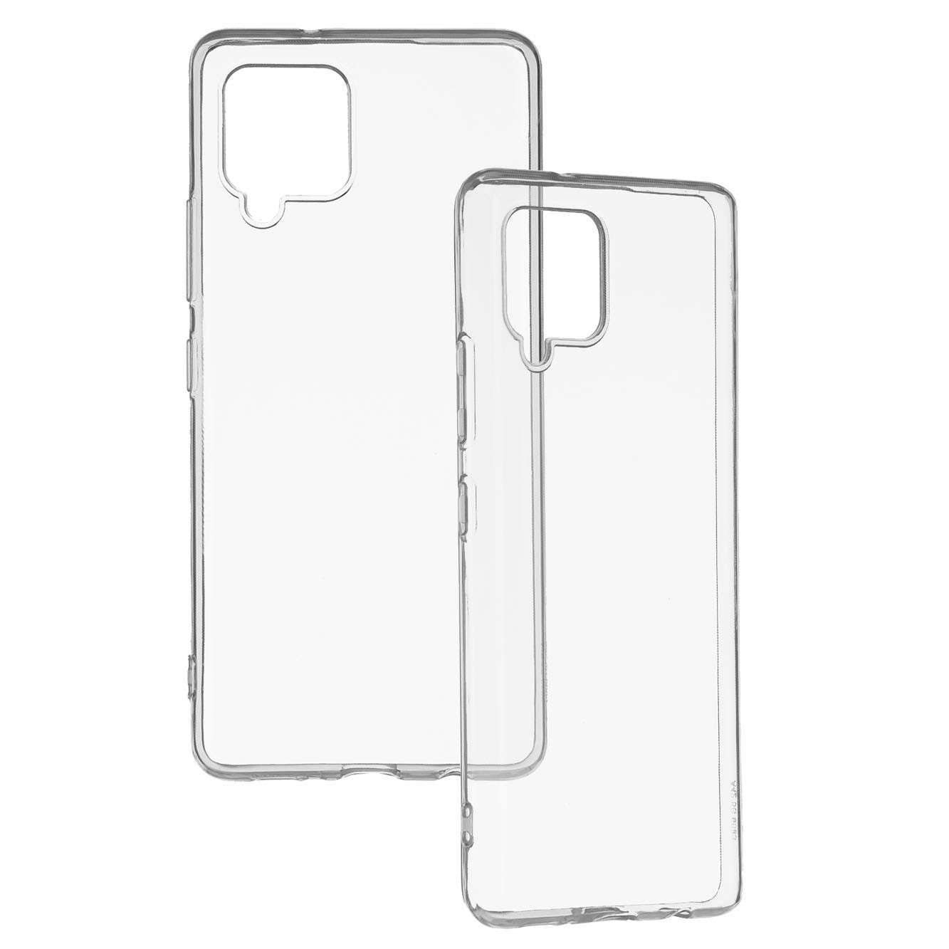 Coque en silicone transparente pour Samsung Galaxy A42 5G