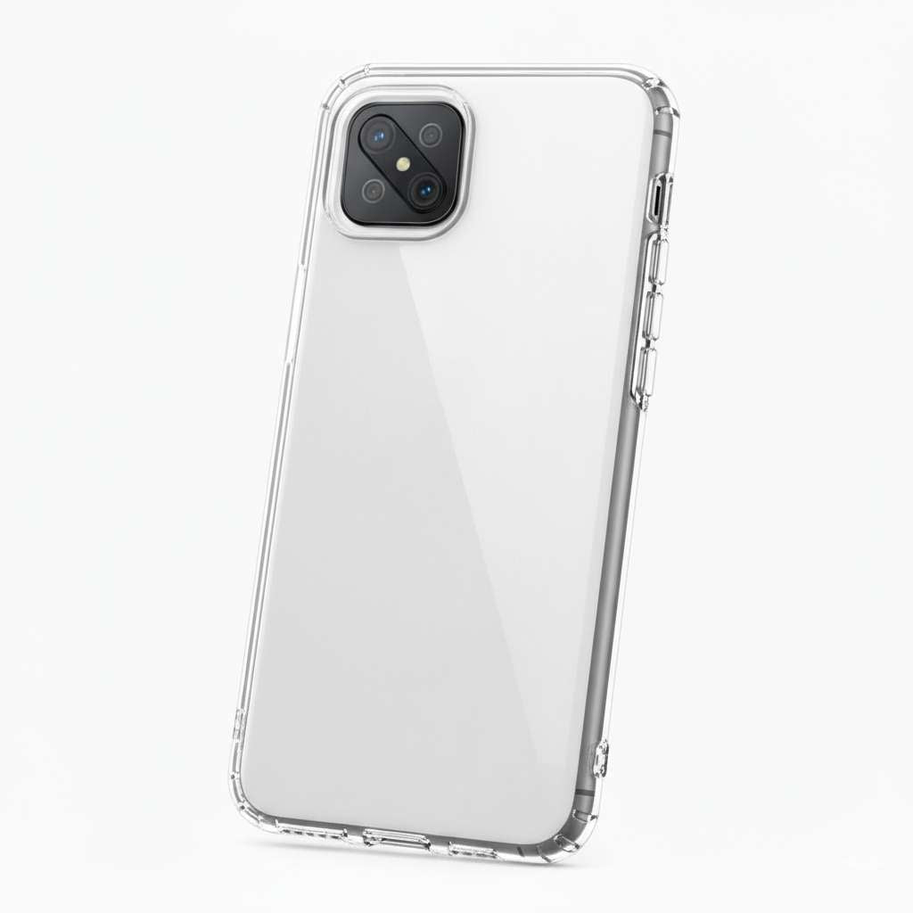 Coque en silicone transparente pour Oppo A92S